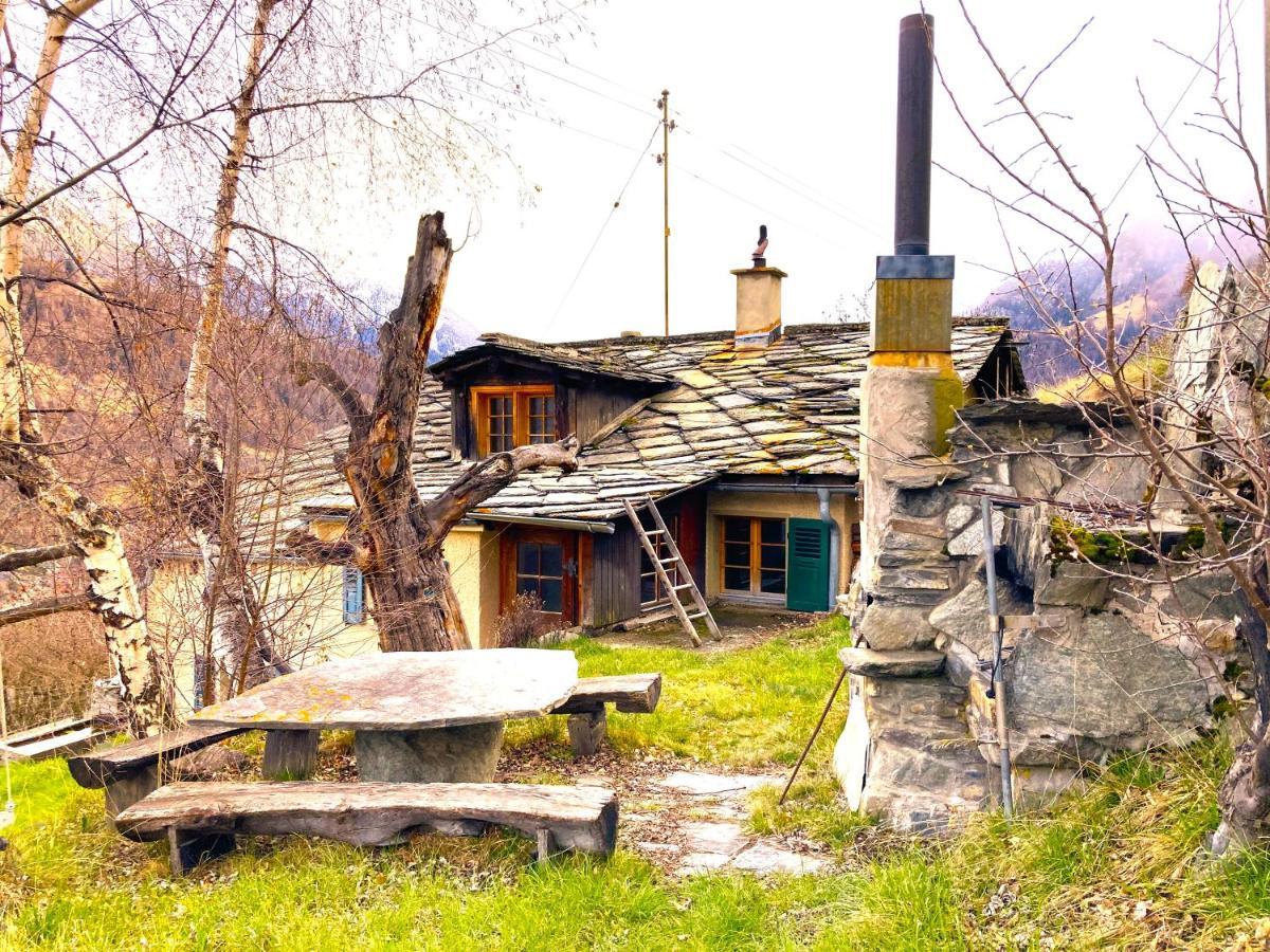 Chalet La Paz With Hotpot And Sauna Villa Törbel Dış mekan fotoğraf