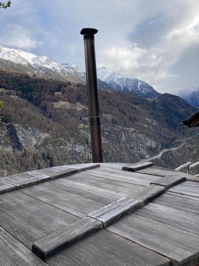 Chalet La Paz With Hotpot And Sauna Villa Törbel Dış mekan fotoğraf